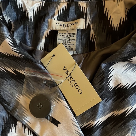 NWT Vertigo Paris Double Breasted Jacket - Picture 6 of 8